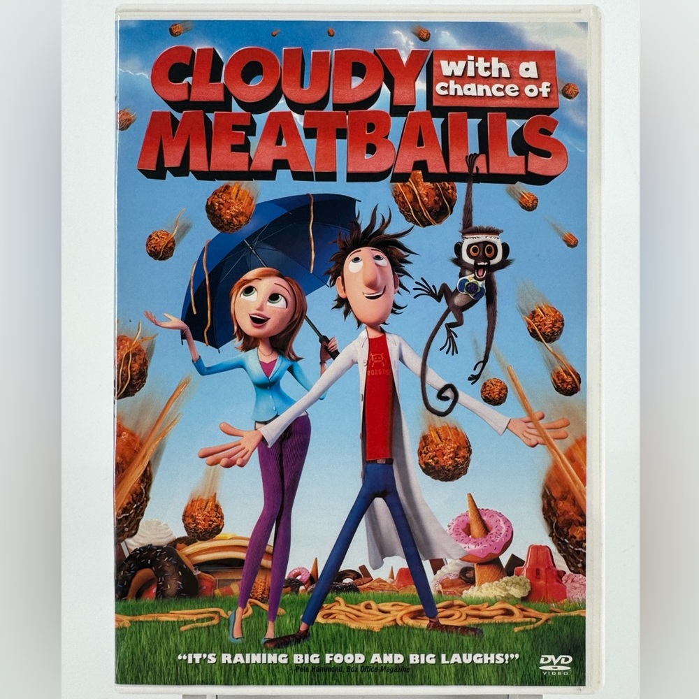 Cloudy with a Chance of Meatballs DVD